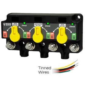 Egis XD Series Triple Flex 2 Relay-ACR-Relay w/Knobs &amp; Tinned Wires