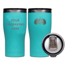 Toadfish Custom Engraved Non-Tipping 20oz Tumbler - Teal (MINIMUM ORDER QUANTITY OF 25)