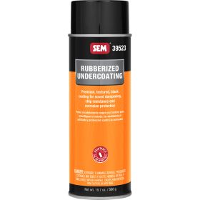 SEM Rubberized Undercoating - 24oz Aerosol Can - Black