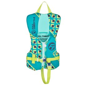 Full Throttle Infant Rapid Dry Life Jacket - Aqua
