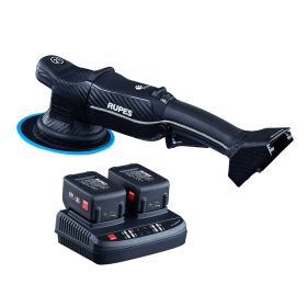 RUPES Random Orbital Polisher Bigfoot HLR21 iBrid Tool Plus Charger &amp; 2-Batteries
