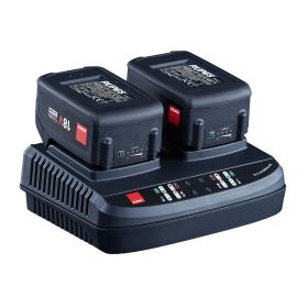 RUPES Dual Battery Charger f/iBrid HLR15 &amp; HLR21 Batteries w/LED Indicators
