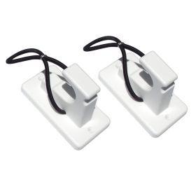 Deep Blue Marine Rod, Gaff, Brush &amp; Dock Line Holder - Pair