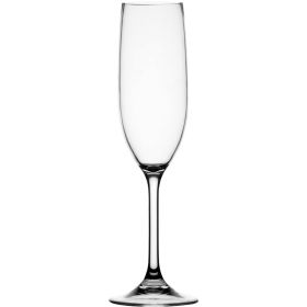 Marine Business Non-Slip Flute Glass Party - CLEAR TRITAN&trade; - Set of 6