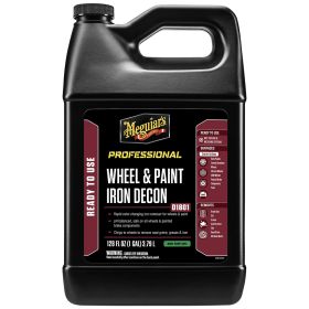 Meguiar&#39;s Wheel &amp; Paint Iron DECON - Pro-Strength Iron Remover - 1 Gallon