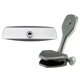 PTM Watersports Mirror/Bracket Kit w/VR-140 Elite Mirror &amp; ZXR-360 (Silver)