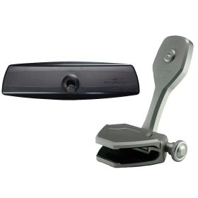 PTM Watersports Mirror/Bracket Kit w/VR-140 PRO Mirror &amp; ZXR-300 (Titanium Grey)