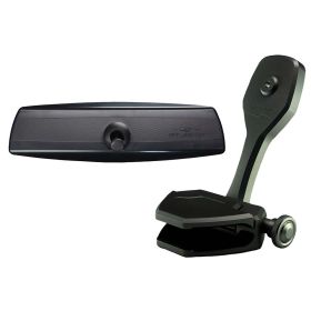 PTM Watersports Mirror/Bracket Kit w/VR-140 PRO Mirror &amp; ZXR-300 (Black)