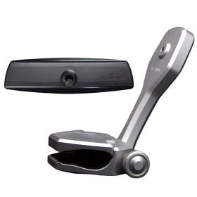 PTM Watersports Mirror/Bracket Kit w/VR-140 PRO Mirror &amp; ZXR-320 (Silver)