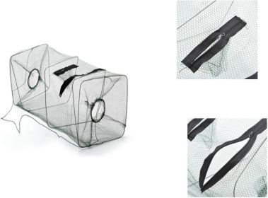 Foldable Fishing Net Trap and Fish Minnow Trap