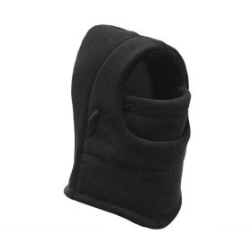 Multifunctional Thermal Windproof Hat for Winter Outdoor (Color: BLACK, Type: Hat)