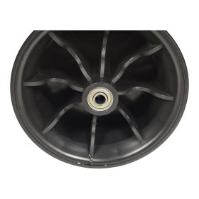 Fishing Cart with Rod Holders ,Beach Wagon with Big Wheels for Sand 500lbs capacity - All Terrain Steel Frame Utility Cart with 9" Pneumatic Tire (Color: as Pic)